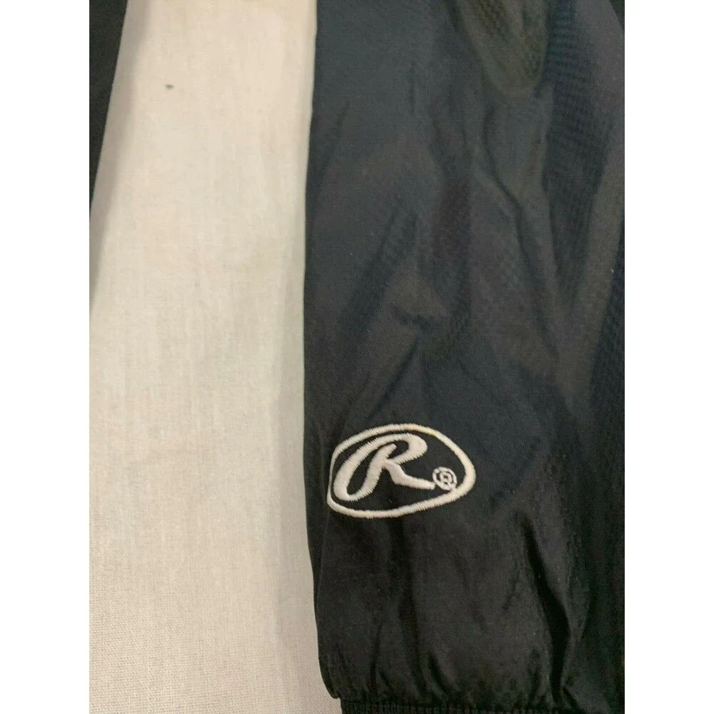 RAWLINGS MENS NYLON WATERPROOF WINDBREAKER SIZE M